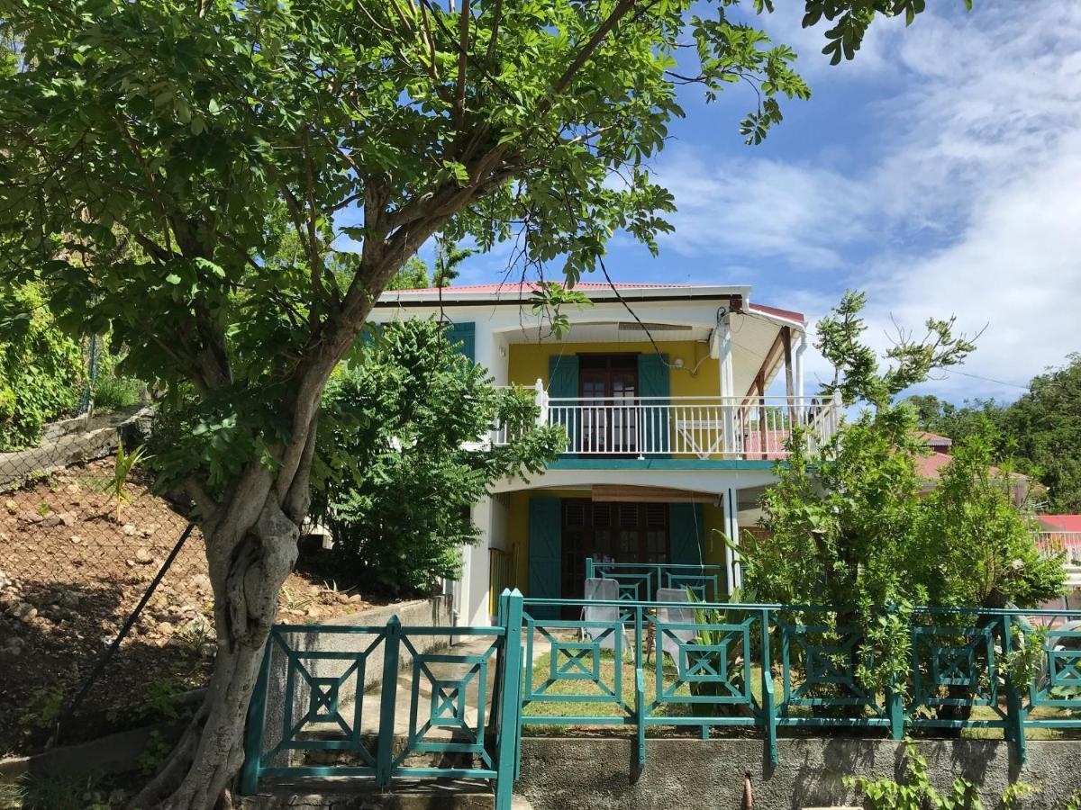 Case A Lili, Joli Haut De Villa Face A La Mer Dans Le Bourg. Terre-De-Haut Exteriör bild